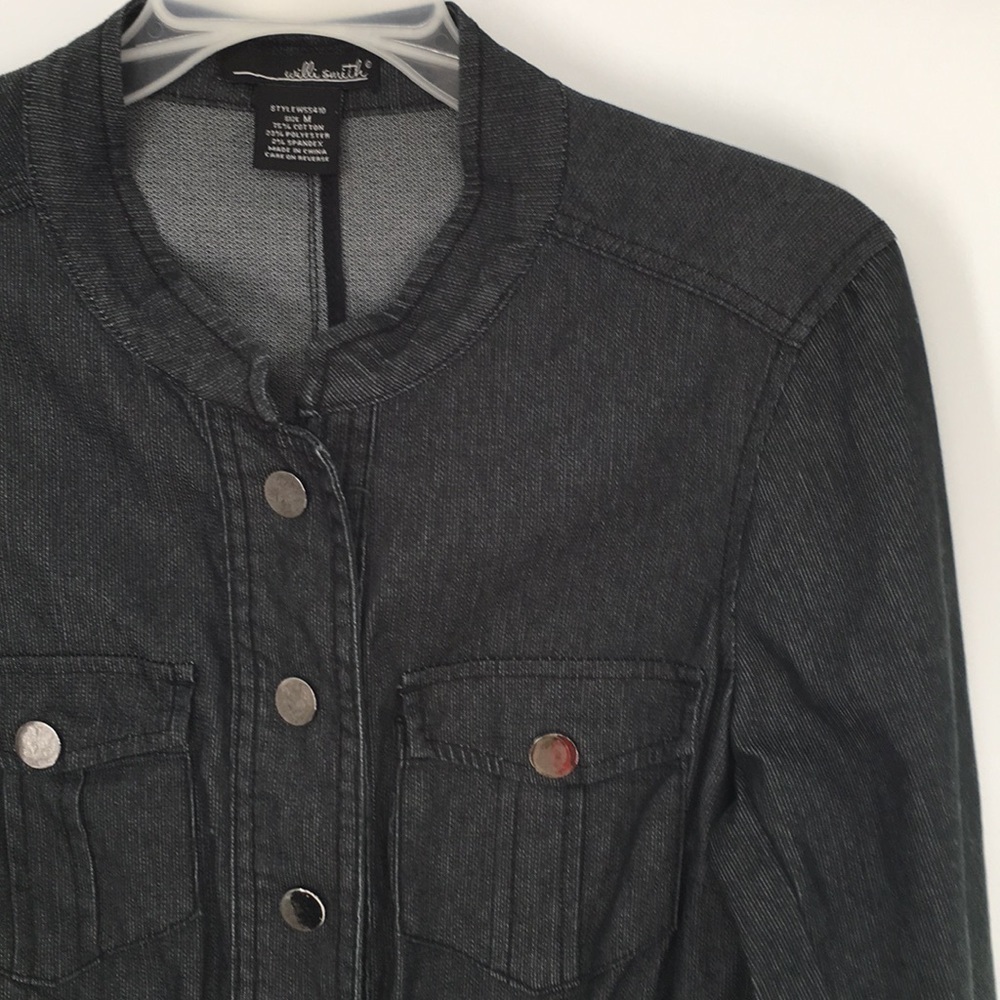 Willi Smith Lightweight Denim Jacket - Picture 3 of 9